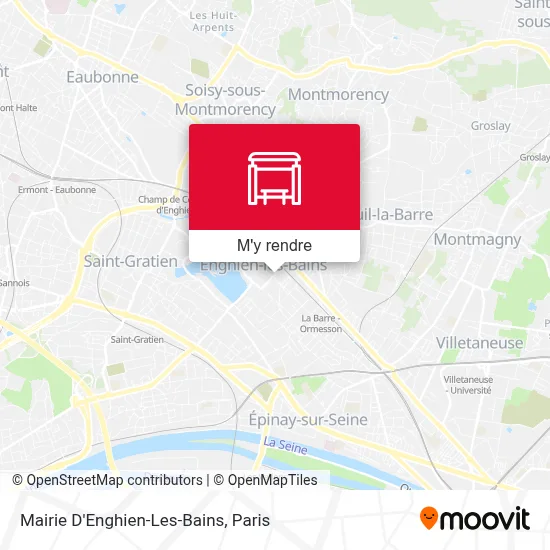 Mairie D'Enghien-Les-Bains plan