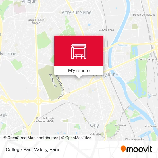 Collège Paul Valéry plan