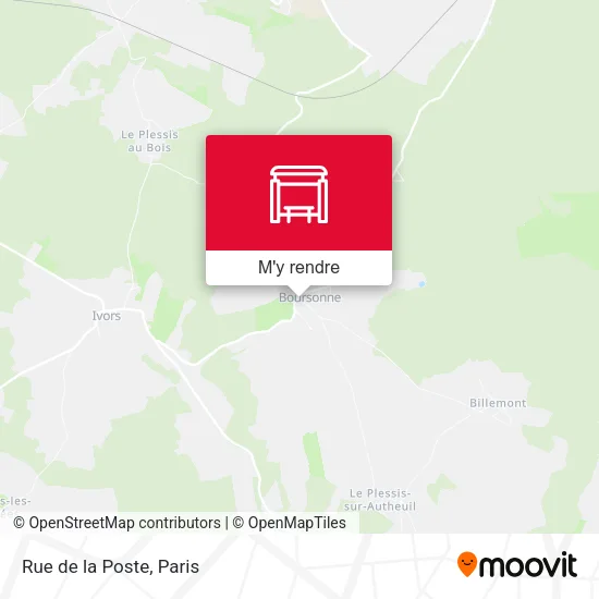 Rue de la Poste plan