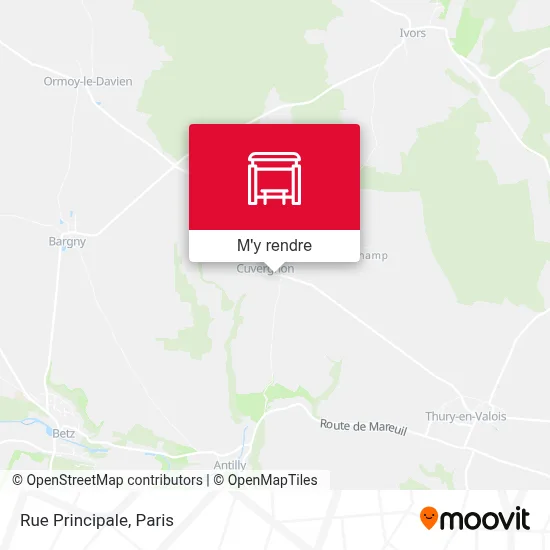 Rue Principale plan