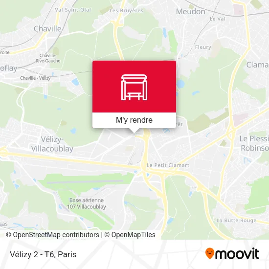 Vélizy 2 - T6 plan
