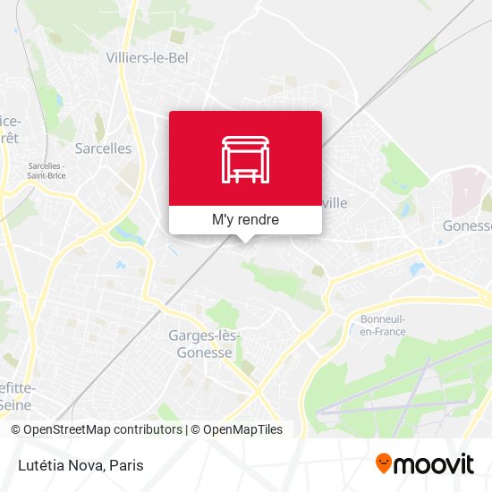 Lutétia Nova plan