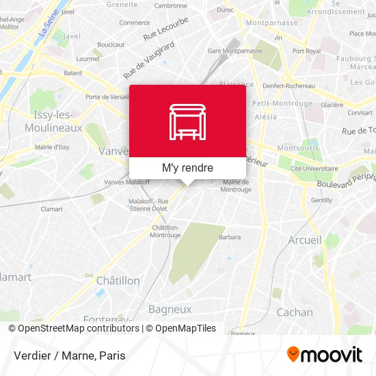 Verdier / Marne plan