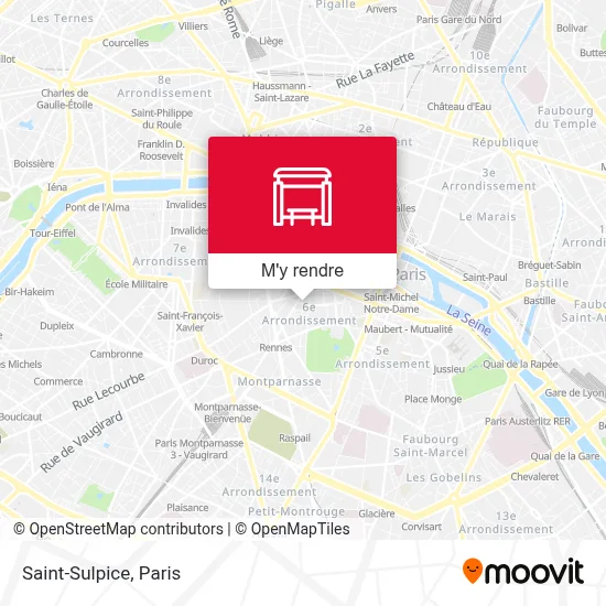 Saint-Sulpice plan