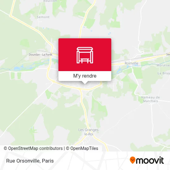 Rue Orsonville plan