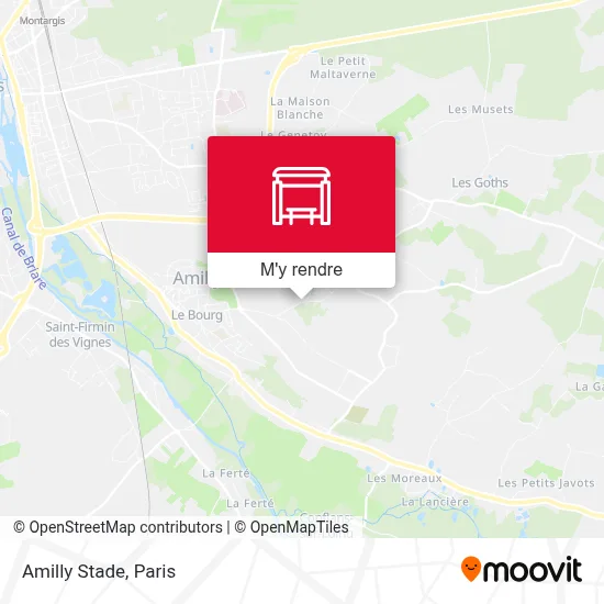 Amilly Stade plan