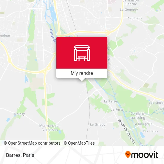 Barres plan