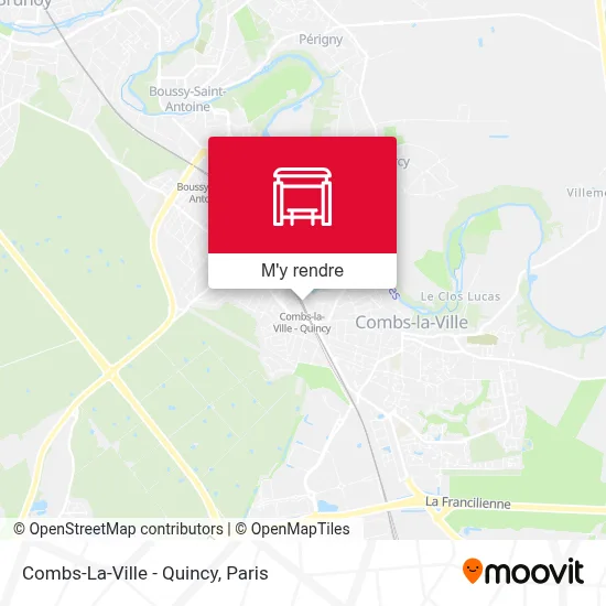 Combs-La-Ville - Quincy plan