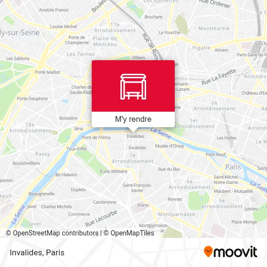 Invalides plan