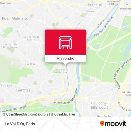 Le Val D'Or plan