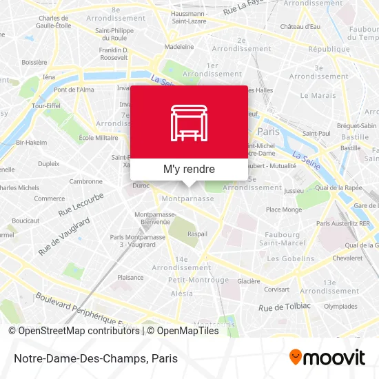 Notre-Dame-Des-Champs plan