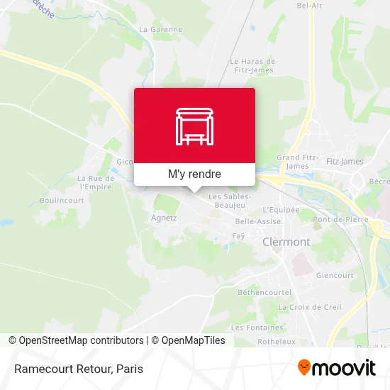 Ramecourt Retour plan