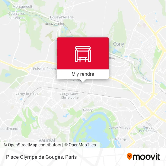 Place Olympe de Gouges plan