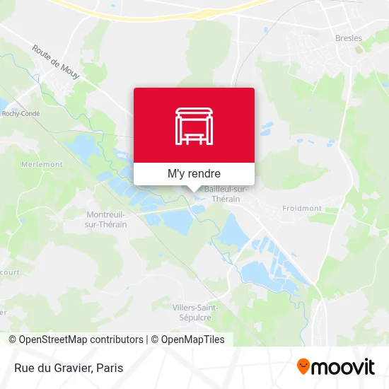 Rue du Gravier plan
