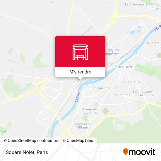 Square Nolet plan