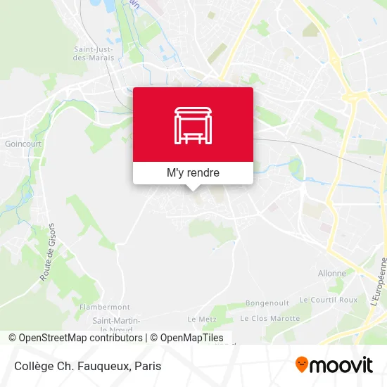 Collège Ch. Fauqueux plan