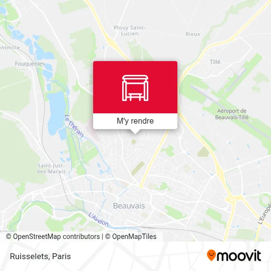 Ruisselets plan