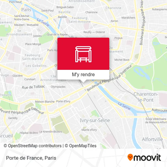 Porte de France plan