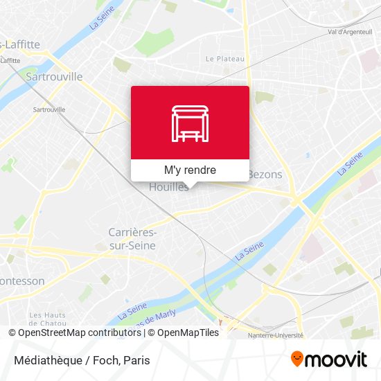 Médiathèque / Foch plan