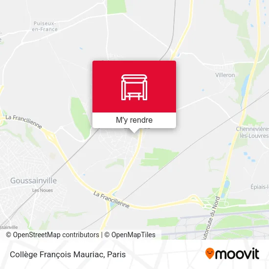 Collège François Mauriac plan