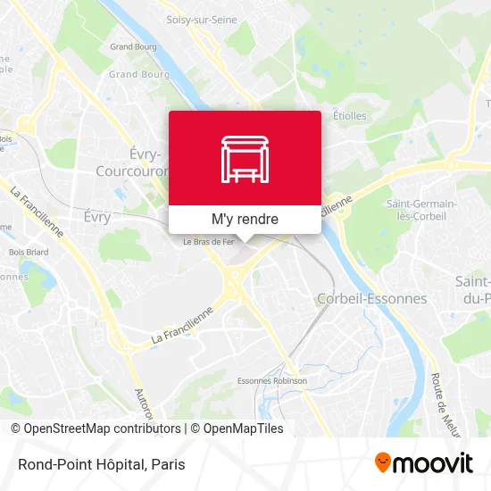 Rond-Point Hôpital plan