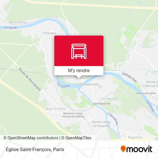 Église Saint-François plan