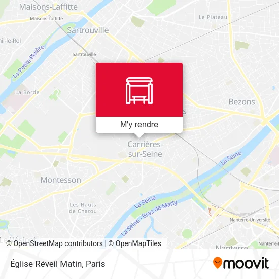 Église Réveil Matin plan