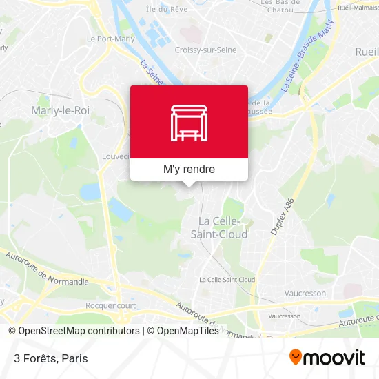 3 Forêts plan