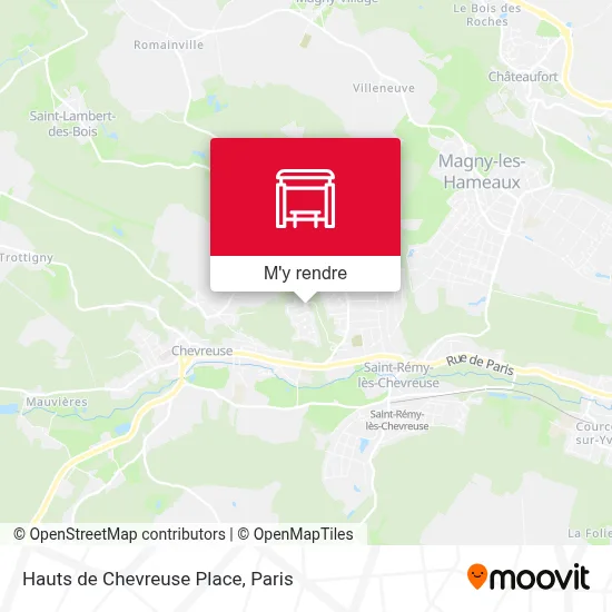 Hauts de Chevreuse Place plan