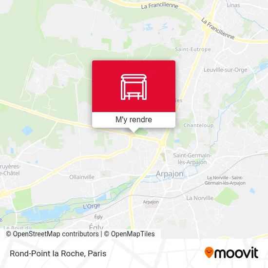 Rond-Point la Roche plan