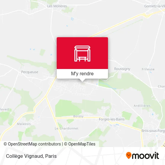Collège Vignaud plan