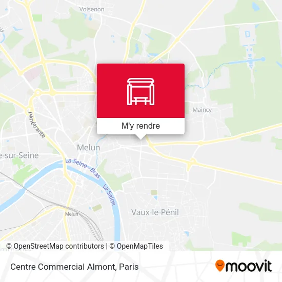 Centre Commercial Almont plan