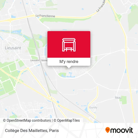 Collège Des Maillettes plan