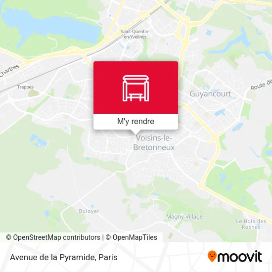 Avenue de la Pyramide plan