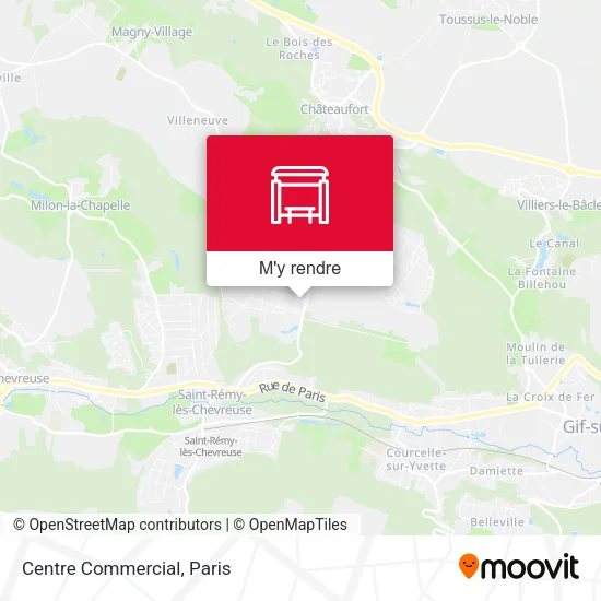 Centre Commercial plan
