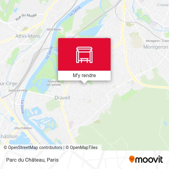 Parc du Château plan