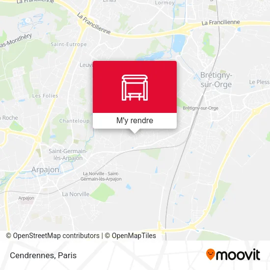 Cendrennes plan