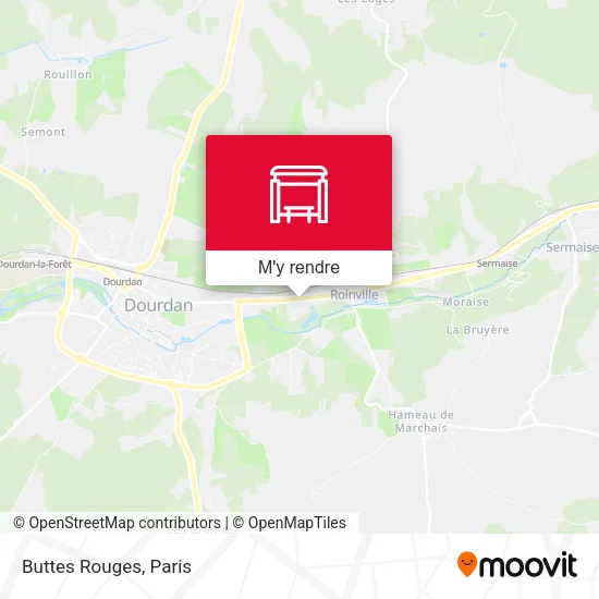 Buttes Rouges plan