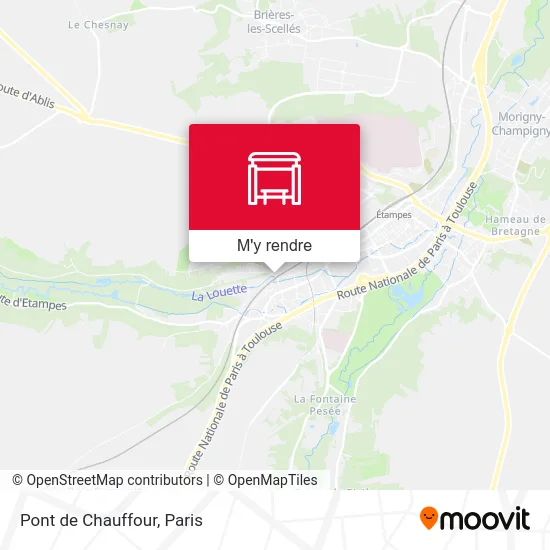 Pont de Chauffour plan