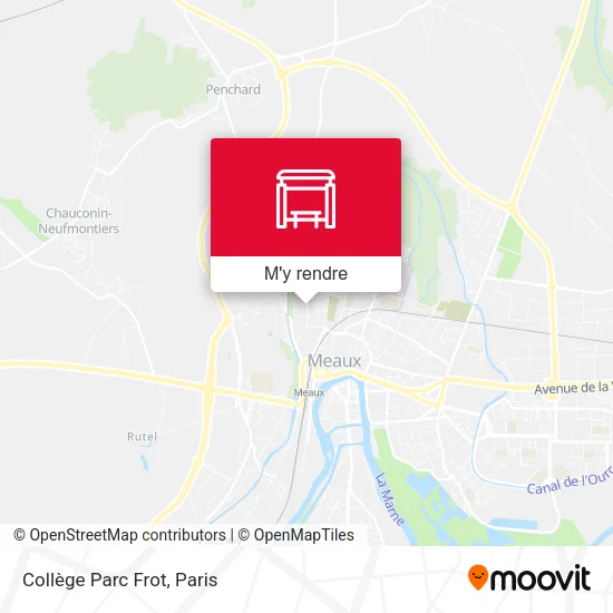Collège Parc Frot plan