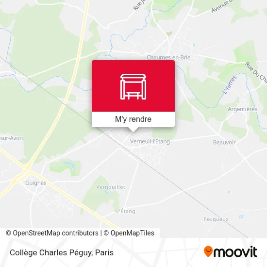 Collège Charles Péguy plan