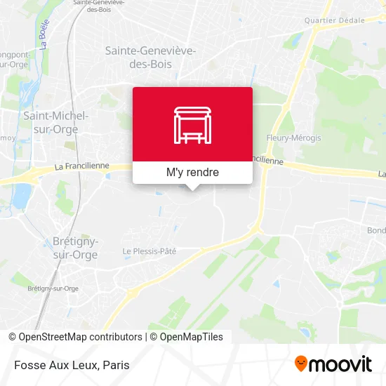 Fosse Aux Leux plan