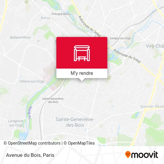 Avenue du Bois plan