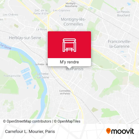 Carrefour L. Mourier plan