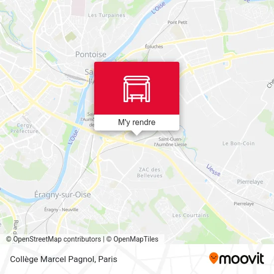 Collège Marcel Pagnol plan