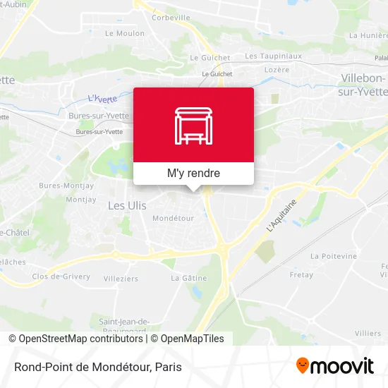 Rond-Point de Mondétour plan