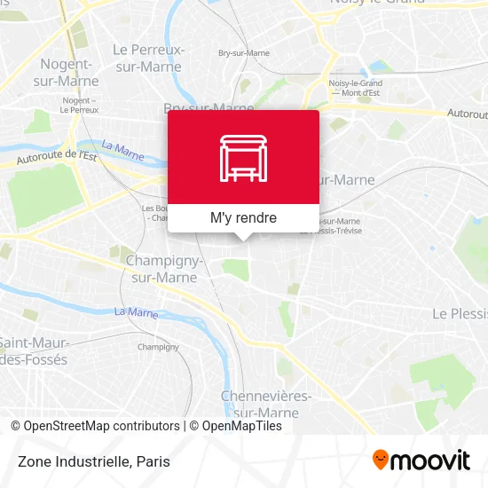 Zone Industrielle plan