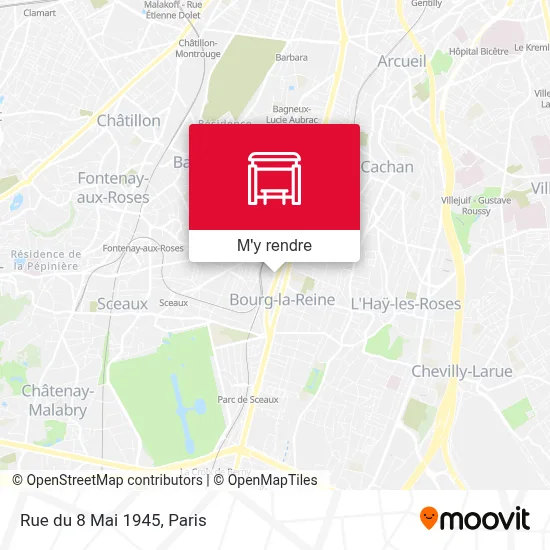 Rue du 8 Mai 1945 plan
