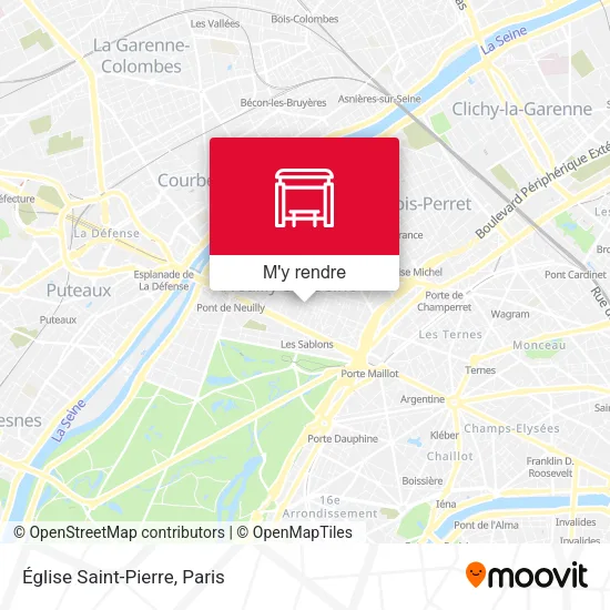 Église Saint-Pierre plan