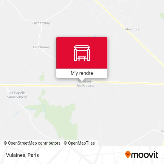 Vulaines plan